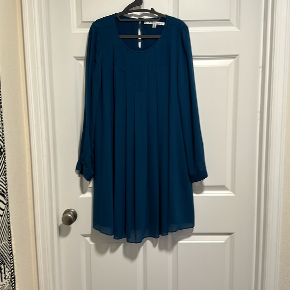 Max Studio drape dress. Medium